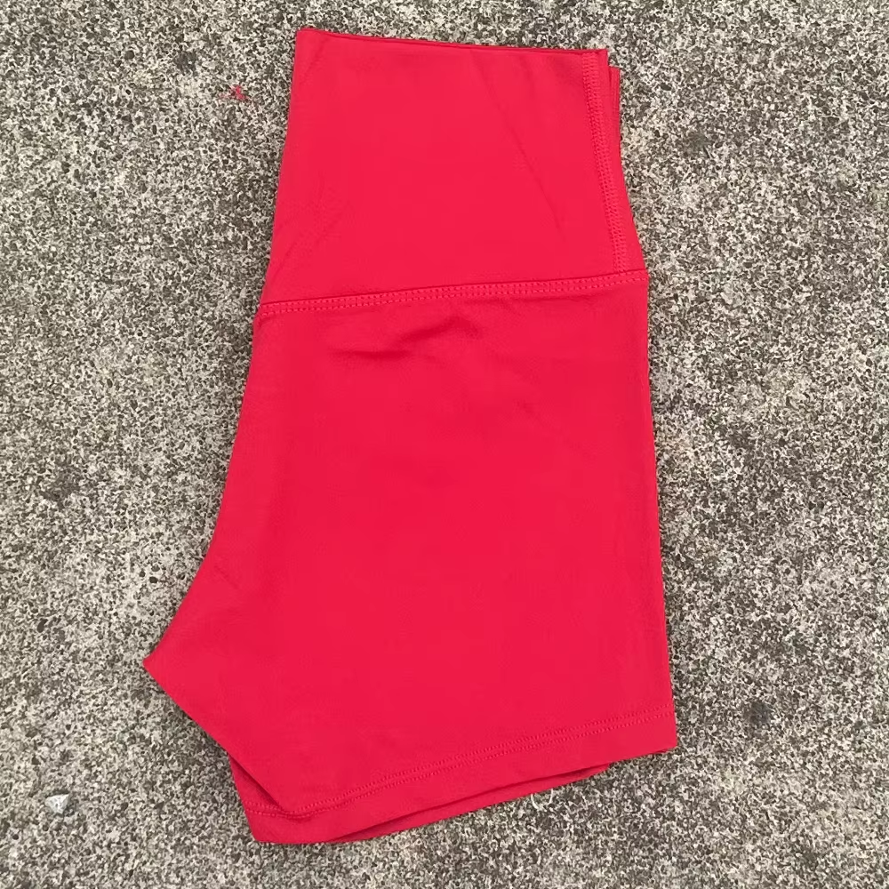 Women Sports Shorts High Waist Yoga Shorts Slim Fit Butt Lift Gym Running High Elastic Biker Shorts