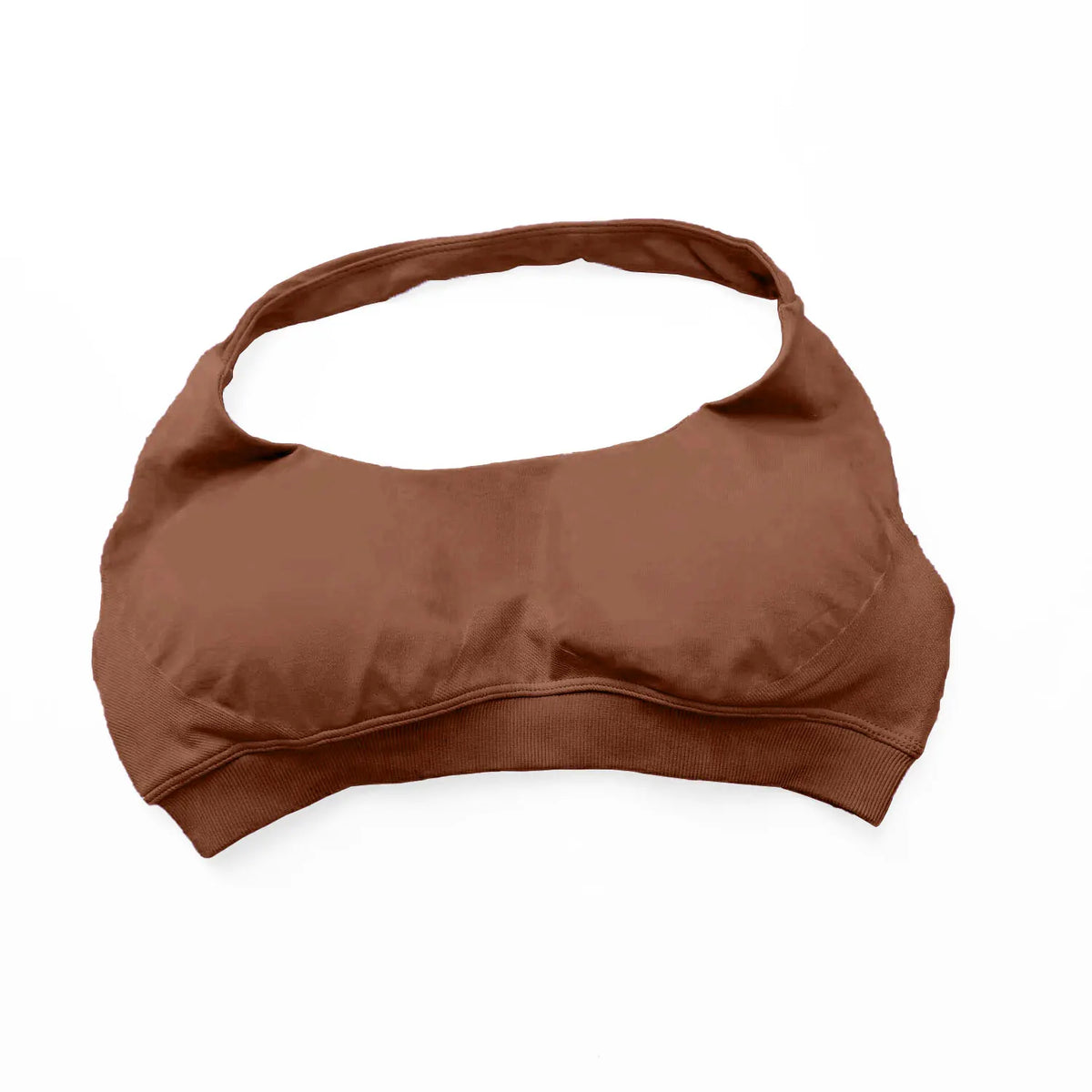 Impact Sports Bra Women Seamless Halter Top High Support Push-Up Open Back Gym Wear Fitness Yoga Workout Underwear